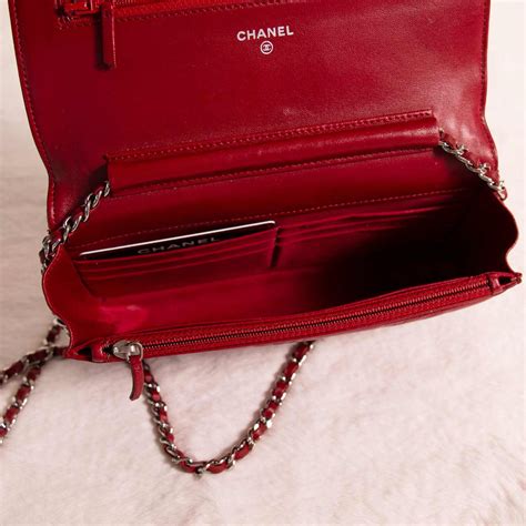 camellia wallet chanel|Chanel small wallet on chain.